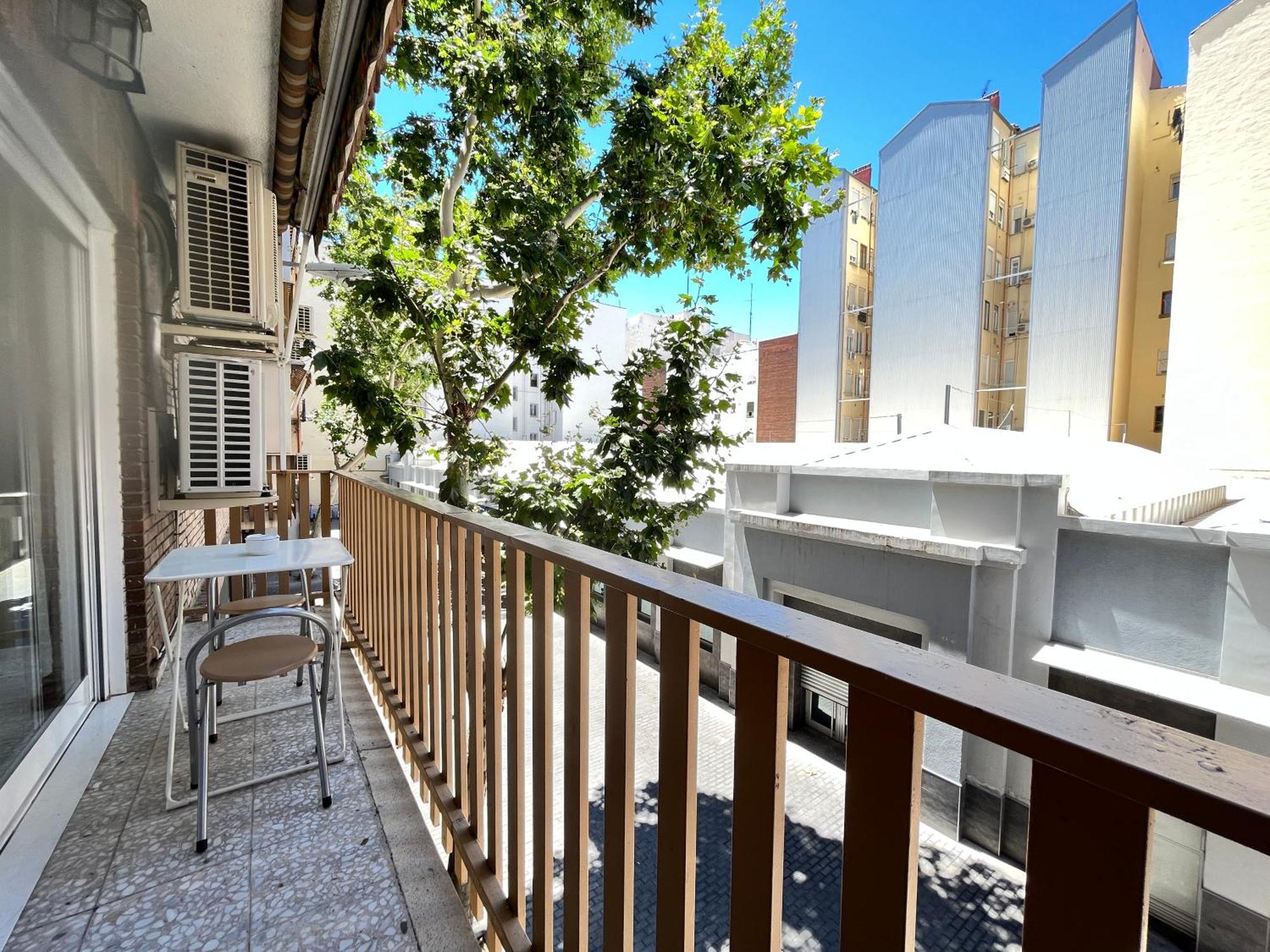 Exclusivo Terraza Tortosa Temporal Apartamento Madri